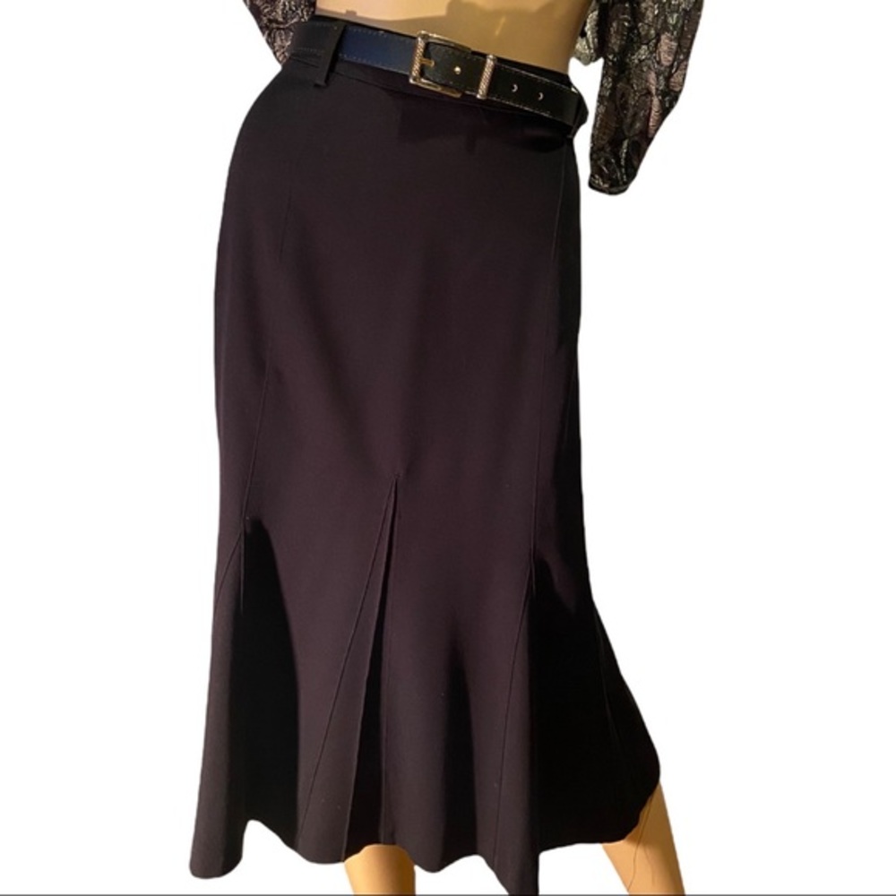 Vintage EAST 5th Black Fishtail Skirt 8